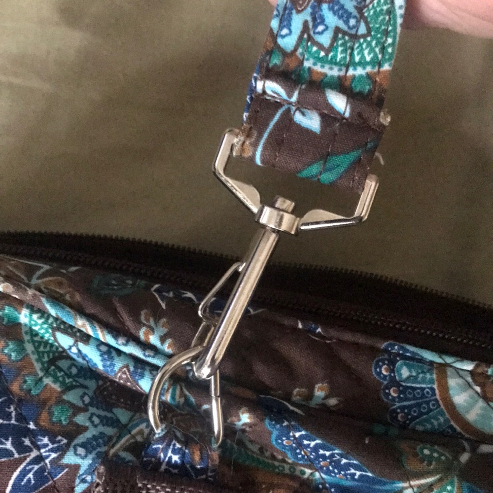 Paisley quilted laptop bag - Picture 7 of 8
